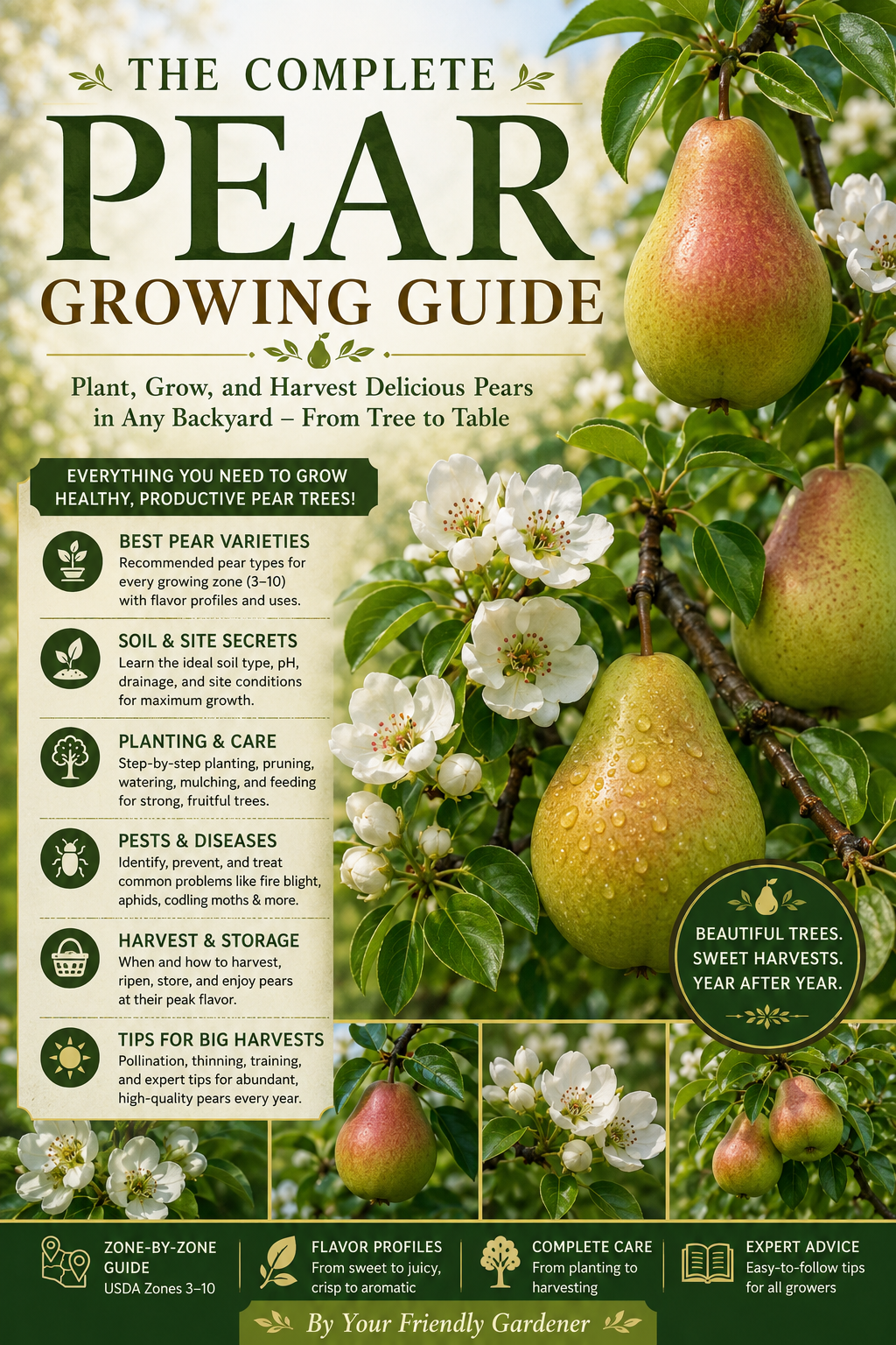 The Complete Pear Growing Guide